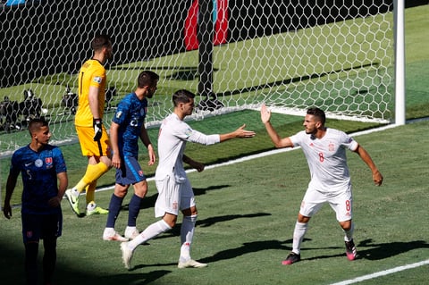 Spain Slovakia Euro 2020 Soccer