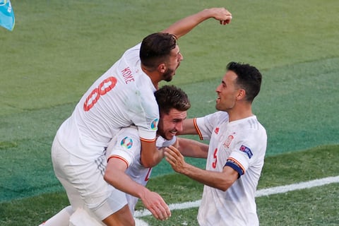 Spain Slovakia Euro 2020 Soccer