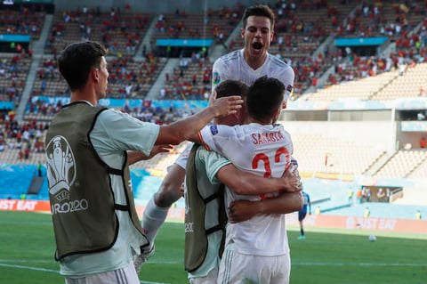 Spain Slovakia Euro 2020 Soccer