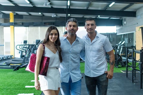 27062021 Karime Abdo, Cristopher Pollet y Roberto Massa.