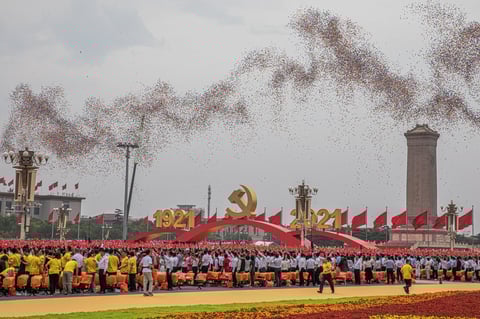 Partido Comunista de China celebra su centenario