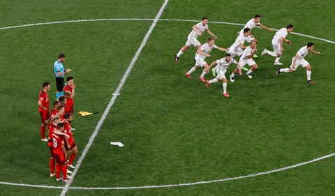 La selección española disputara la quinta semifinal de la Eurocopa de su historia