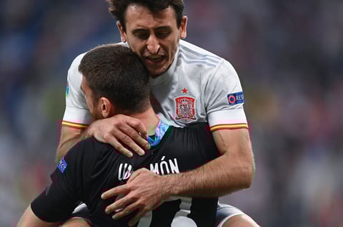 La selección española disputara la quinta semifinal de la Eurocopa de su historia