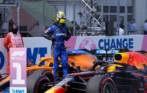 Lewis Hamilton debió conformarse con un cuarto puesto