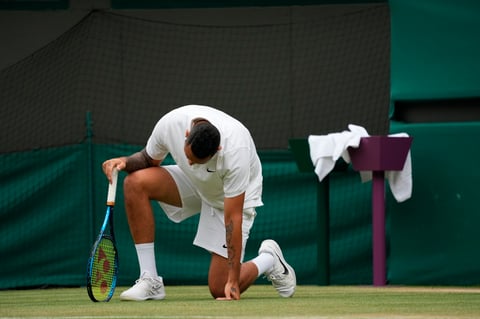 Nick Kyrgios se retira de Wimbledon por lesión