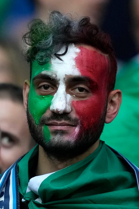 El color previo al partido entre Italia y España de la Euro 2020
