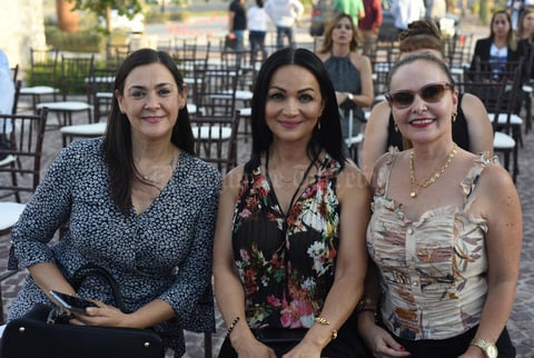 06072021 Cecilia Franco, Rocío Betancourt y Claudia Cabrera.