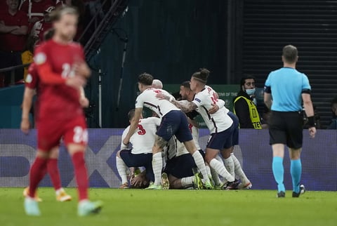 Inglaterra es finalista de la Euro 2020 tras vencer a Dinamarca
