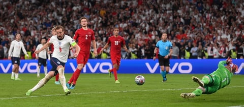 Inglaterra es finalista de la Euro 2020 tras vencer a Dinamarca