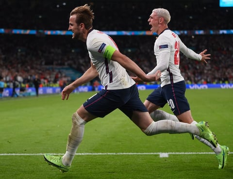 Inglaterra es finalista de la Euro 2020 tras vencer a Dinamarca