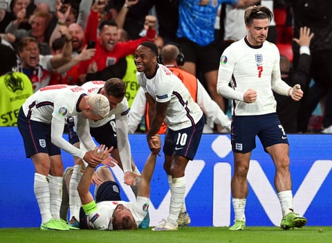 Inglaterra es finalista de la Euro 2020 tras vencer a Dinamarca