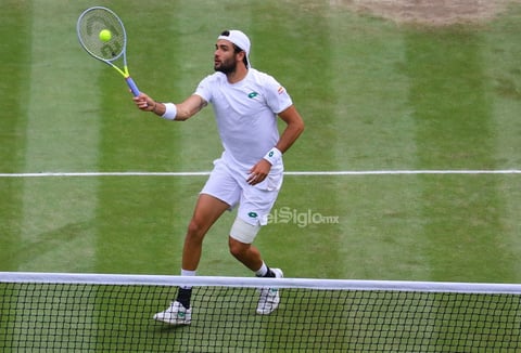 Wimbledon Championships 2021

Wimbledon (United Kingdom), 11/07/2021.- Matteo Berrettini of Italy in action against Novak Djokovic of Serbia during the men's final at the Wimbledon Championships, Wimbledon, Britain 11 July 2021. (Tenis, Italia, Reino Unido) EFE/EPA/VICKIE FLORES EDITORIAL USE ONLY
DEP Tenis WIMBLEDON BRITAIN TENNIS GRAND SLAM 2021 United Kingdom