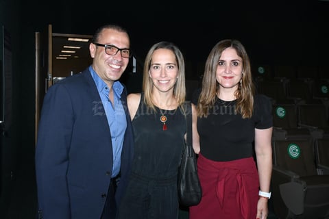 10072021 Ismael Gutiérrez, Lisette Aguiñaga y Linda Fernández.