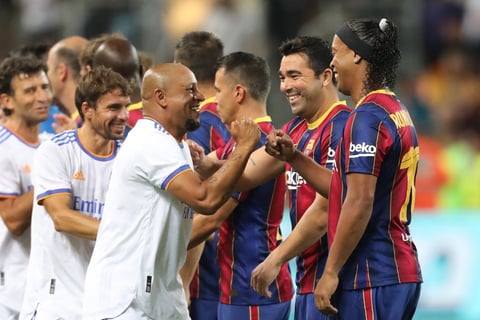 Real Madrid venció al Barça en espectacular partido 