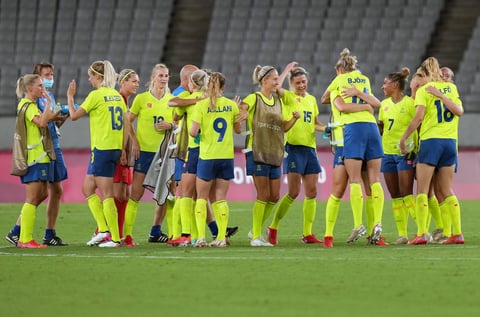 Suecia sorprende con victoria ante EUA en el torneo femenil de futbol en Tokio 2020