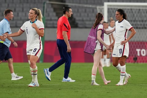 Suecia sorprende con victoria ante EUA en el torneo femenil de futbol en Tokio 2020