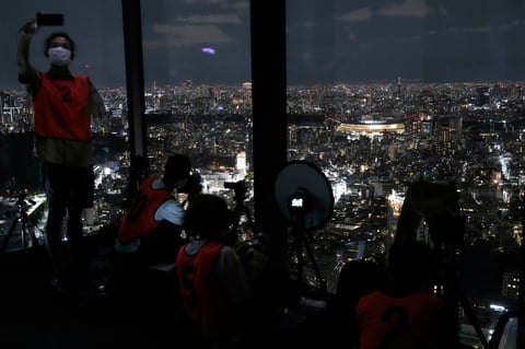Ceremonia de apertura de los Juegos Olímpicos de Tokio 2020
