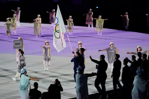 Ceremonia de apertura de los Juegos Olímpicos de Tokio 2020