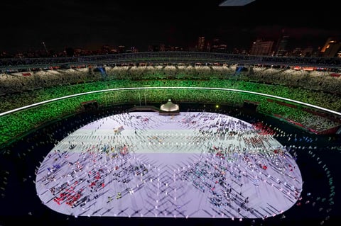 Ceremonia de apertura de los Juegos Olímpicos de Tokio 2020