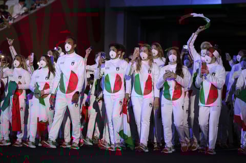 Ceremonia de apertura de los Juegos Olímpicos de Tokio 2020