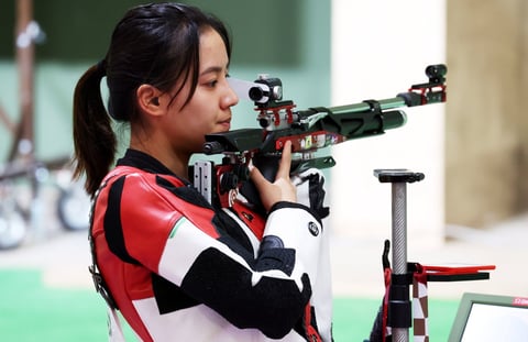 La tiradora china Yang Qian consigue la primera medalla de oro en Juegos de Tokio 2020