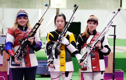 La tiradora china Yang Qian consigue la primera medalla de oro en Juegos de Tokio 2020