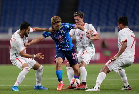 México cae 2-1 ante Japón en los Juegos Olímpicos de Tokio 2020
