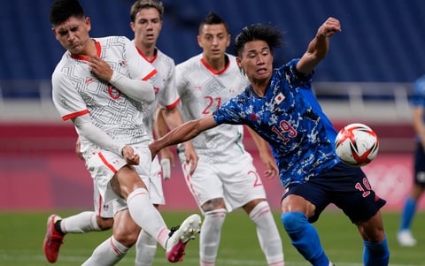 México cae 2-1 ante Japón en los Juegos Olímpicos de Tokio 2020