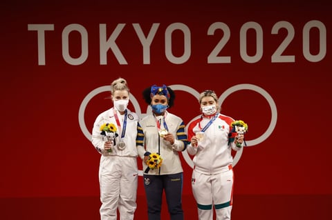 Aremi Fuentes da a México su tercera medalla en Tokio 2020