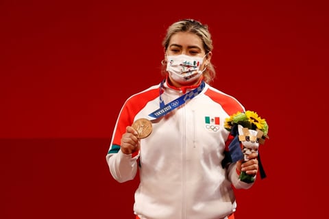 Aremi Fuentes da a México su tercera medalla en Tokio 2020