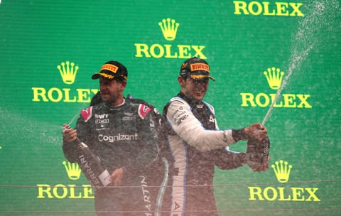 El francés Esteban Ocon gana un caótico GP de Hungría; 'Checo' Pérez tuvo que abandonar la prueba