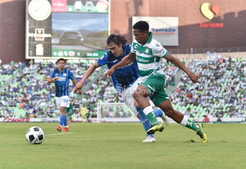 Con gol de Diego Valdés, Santos Laguna rescata el empate ante Cruz Azul