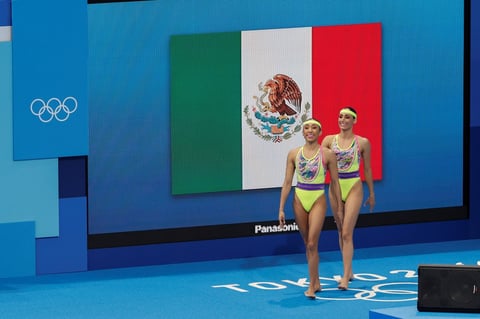 Nuria Diosdado y Joana Jiménez firmaron una puntación de 86.6190 con su ejercicio técnico