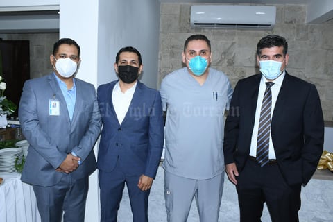 07082021 Ing. Alfonso García, Alfonso Cambero, Abram Delgadillo y Santiago González Villa.