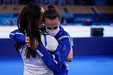 Israelí le quita el oro a Rusia en gimnasia rítmica