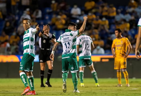 Santos Laguna y Tigres se reparten puntos en la jornada 3 del Grita México A21