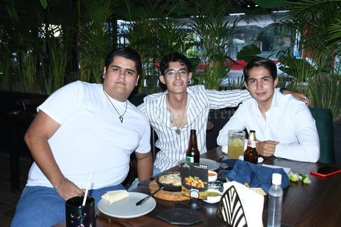 09082021 Mario Nieves, Erick Lara y Saul Valdés.