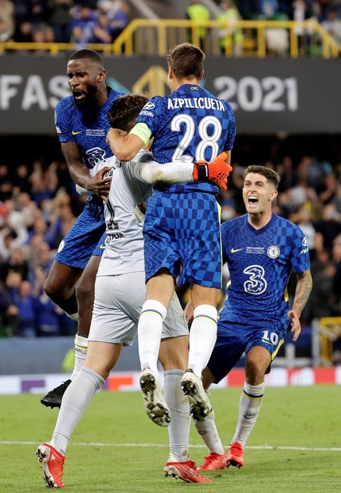 Chelsea conquista la Supercopa de Europa en la tanda de penaltis ante Villarreal