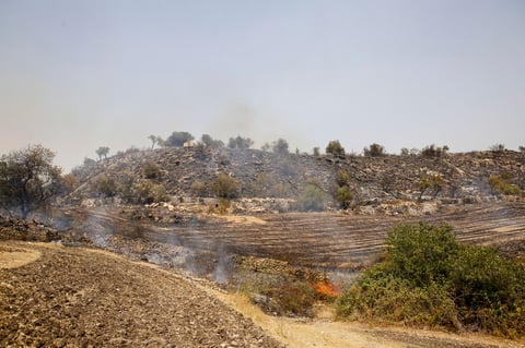 Cinco personas han muerto por incendios en sur de Italia