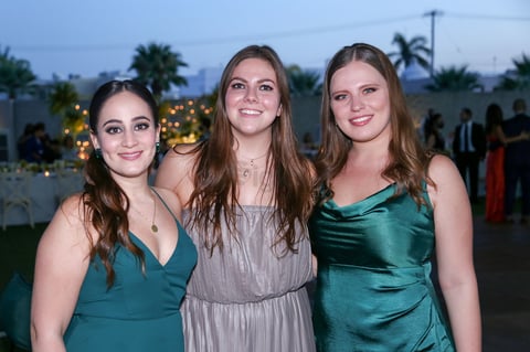 Paty Abularech, Coqui Bredee y Sofía López.