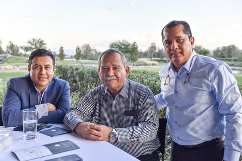 14082021 Daniel Almaraz, Raúl Verano y Francisco Javier Lira.