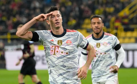 Robert Lewandowski consigue al Bayern la Supercopa de Alemania ante el Dortmund