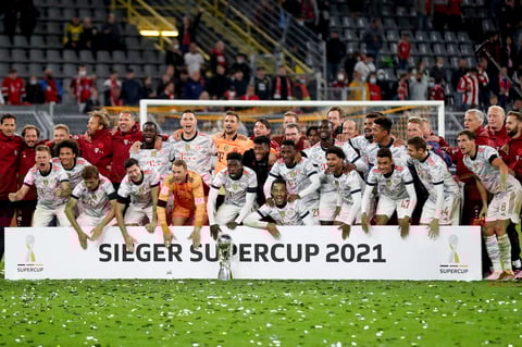Robert Lewandowski consigue al Bayern la Supercopa de Alemania ante el Dortmund