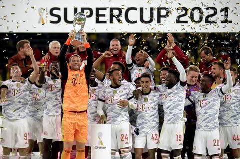 Robert Lewandowski consigue al Bayern la Supercopa de Alemania ante el Dortmund