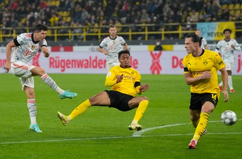 Robert Lewandowski consigue al Bayern la Supercopa de Alemania ante el Dortmund