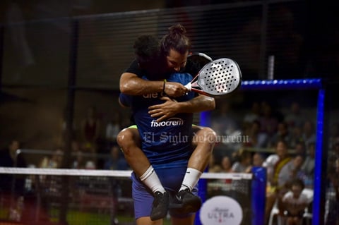 Lagunero Abraham Batarse y español Alejandro Galán ganan torneo anual Play Pádel