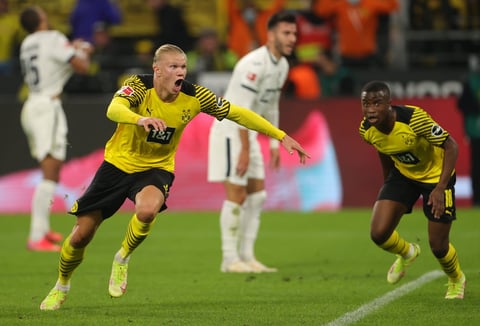 Erling Haaland anota y da victoria al Borussia Dortmund ante el Hoffenheim