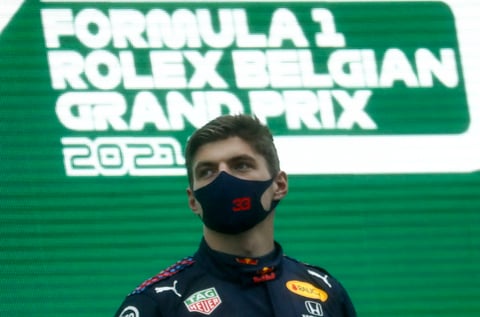 Max Verstappen se corona en el GP de Bélgica; la carrera más corta de la historia