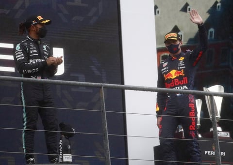 Max Verstappen se corona en el GP de Bélgica; la carrera más corta de la historia