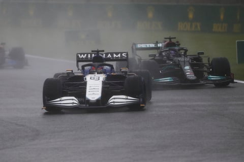 Max Verstappen se corona en el GP de Bélgica; la carrera más corta de la historia